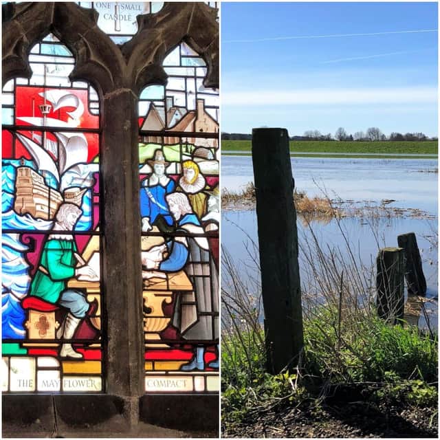 Some of the views that can be seen on this walk (pictures Sally Outram).