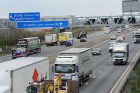 Motorists are bing warned of delays on the M1 this morning, after a lane of the motorway was closed
