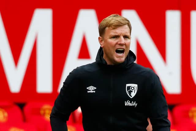 Eddie Howe is expected to be appointed Celtic manager this week (Photo by CLIVE BRUNSKILL/POOL/AFP via Getty Images)