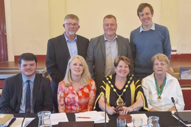 Cabinet members at Bassetlaw District Council