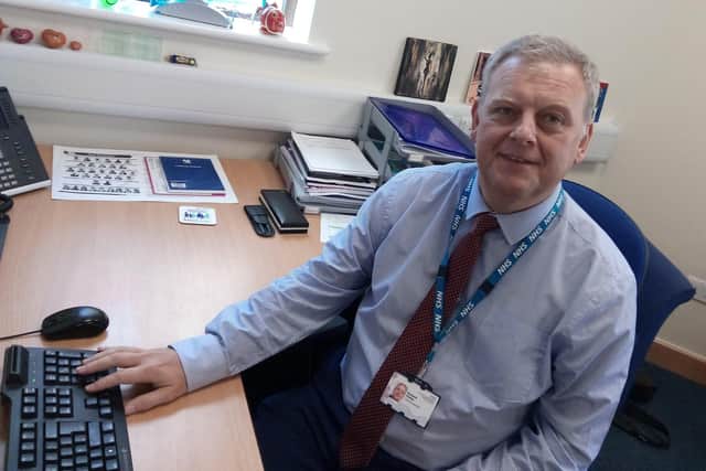 Richard Parker, chief executive of the Doncaster and Bassetlaw Teaching Hospitals NHS Foundation Trust, which has had its Care Quality Commission rating downgraded from 'Good' to 'Requires Improvement'.