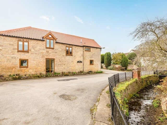 As you can see, The Old Barn sits by a meandering stream that runs through the village.