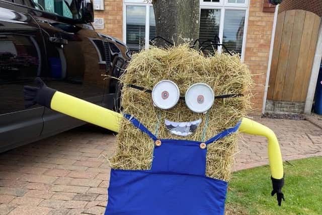 One of the scarecrows on display as part of the Gateford Scarecrow Festival.