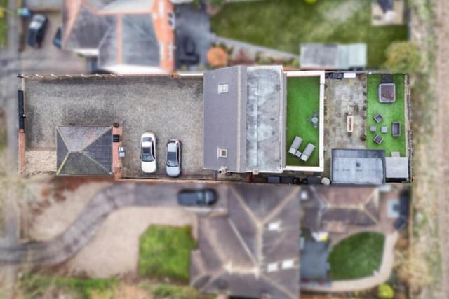 This image gives an overhead overview of the Mansfield Road plot.