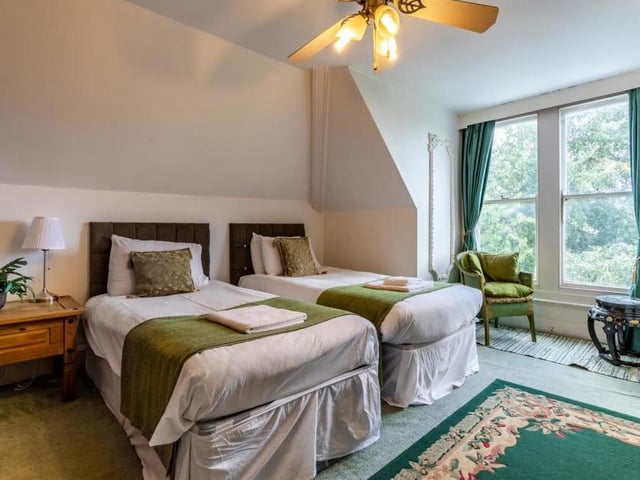 At the far end of the first floor sits this homely double bedroom. It also benefits from having an en suite.