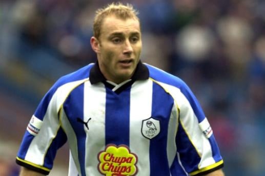 An England international of two caps who won the Premier League with Blackburn Rovers, Stuart Ripley spent time with Wednesday in 2001 as a veteran on loan from Southampton. Did well in six league appearances and netted against Crystal Palace. Injuries caught up with him and he retired soon afterwards.
