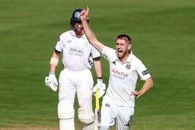 Olly Stone helped wrap up victory for Notts on the final day at Hampshire.