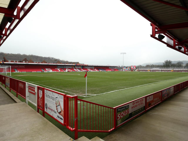 Capacity: 5,450; Average home attendance: 2,999; Average percentage filled: 59%