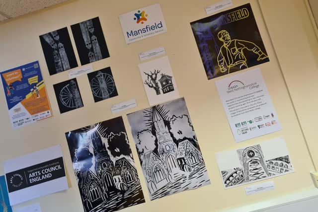 An exhibition is being held at Worksop Library
