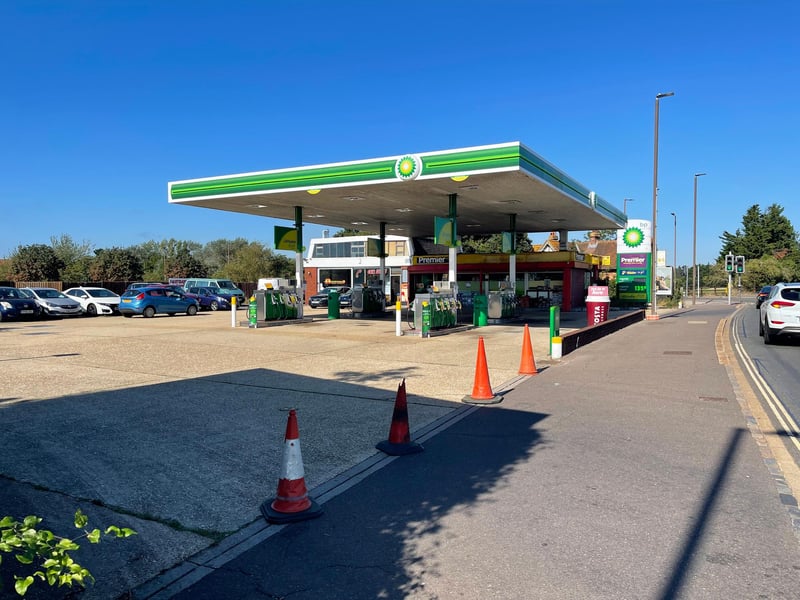 BP petrol station in Eastern Road, Portsmouth has now closed its pumps. Picture: Marcin Jedrysiak