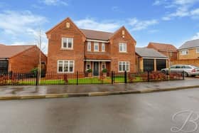 This handsome five-bedroom house can be found on Barford Close in Shireoaks. Offers of more than £525,000 are invited by Mansfield estate agents, BuckleyBrown
