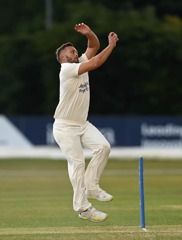 Dane Paterson took three late wickets to swing the balance. (Photo by Gareth Copley/Getty Images)