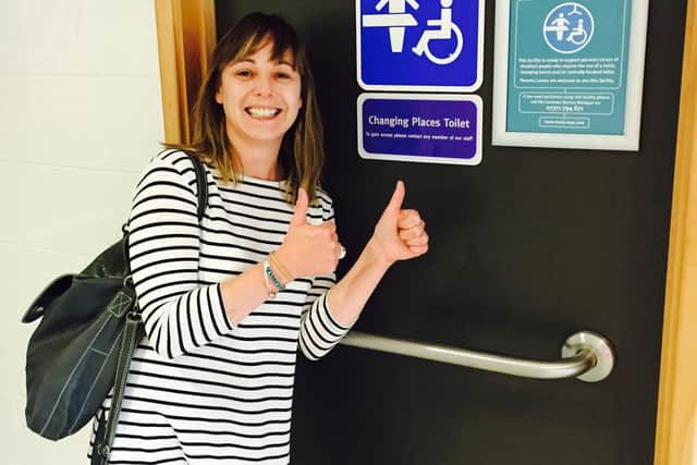 Alison Beevers, campaigner for Changing Places toilets