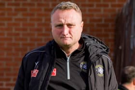 Worksop boss Craig Parry - game of two halves.