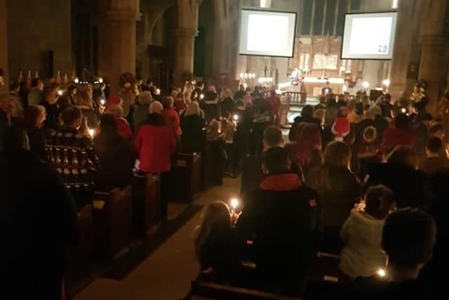 St Anne's Church during Christingle 2019