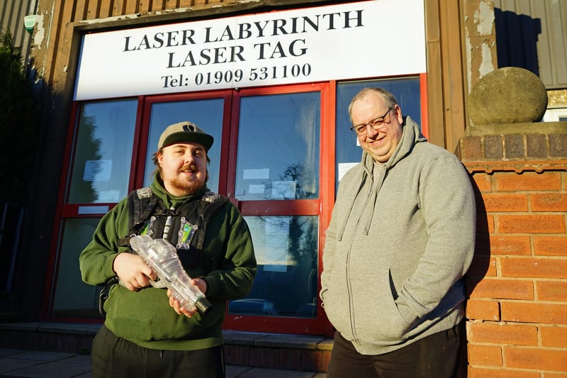 Laser Labyrinth is located on Kilton Road, Worksop.