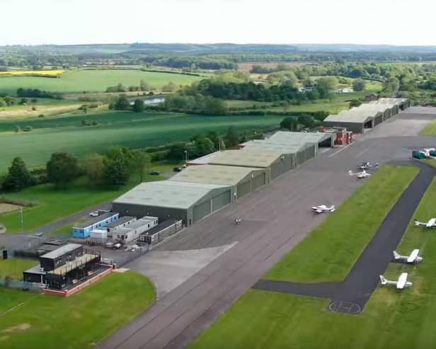 A planning application for electrical works at Retford Gamston Airport has been submitted to Bassetlaw District Council.