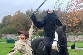 The Headless Horseman is always a big Halloween hit at Matlock Farm Park, who host reguar theme events throughout the year.