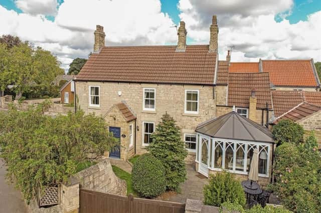 This 18th century farmhouse on Common Road, Thorpe Salvin has been tastefully modernised. A three-bedroom house, it is on the market for offers in excess of £500,000.