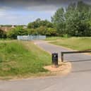 The proposed site of the new sewage pumping works on Ashes Park Avenue in Worksop. Photo: Google