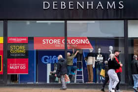 Debenhams will officially close many of its stores on May 12. Photo by Anthony Devlin/Getty Images.