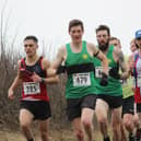 Worksop Harriers Tom Shaw and Nick Moore lead the field at Clowne