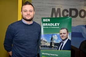 New county council leader Ben Bradley