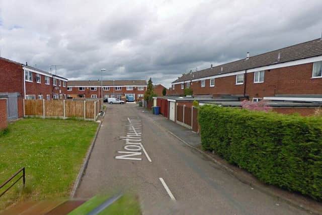 Police were called to Northumbria Close.
