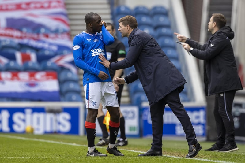 Did the dirty side of the game and played a support role to Aribo on the left to ensure no issues encountered. Selfless. (Photo by Craig Williamson / SNS Group)