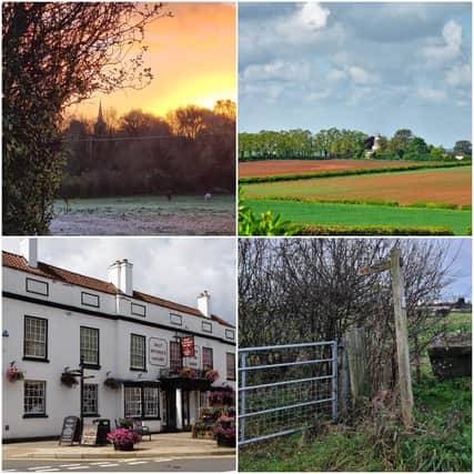 Some of the stunning views that can be seen on this walk. (Pictures: Sally Outram).