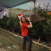 Bluebell Wood Children's Hospice are running a collection-based Christmas tree recycling service. Pictured: Samantha Wood