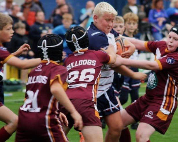 Bulldogs U10s mix it with the best at Wakefield Trinity