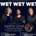 Wet Wet Wet have announced live tour dates for 2025 at venues in Nottingham and Sheffield.