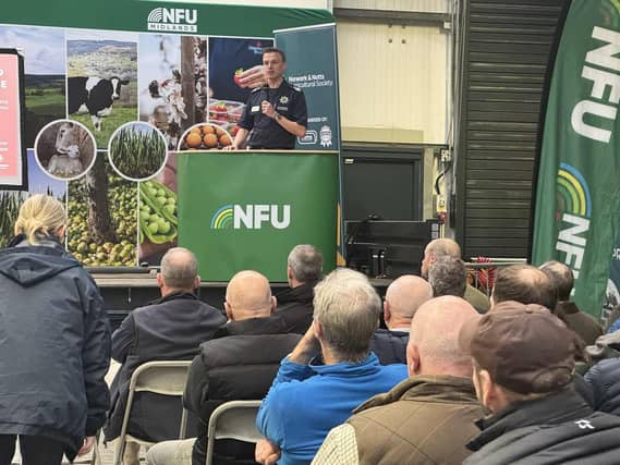 The event focused on rural crime and farm safety