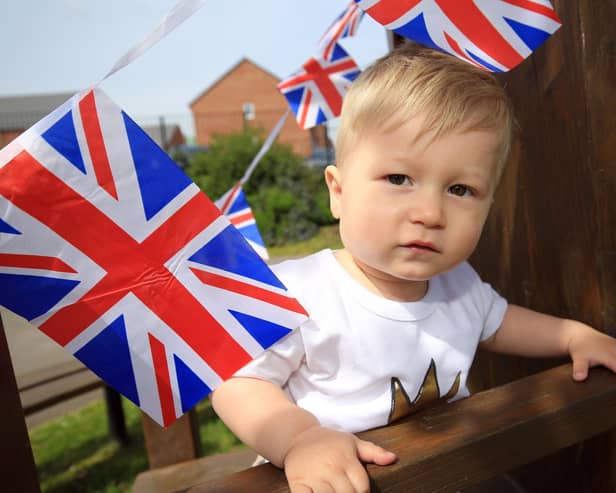 Royal Wedding celebrations at Cherubs Nursery at Sparken Hill Academy. Pictured is Thomas Baines, one.