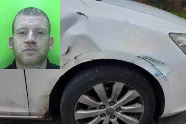 Christopher Goode was jailed after forcing another driver off the road in a road rage incident. Photo: Nottinghamshire Police
