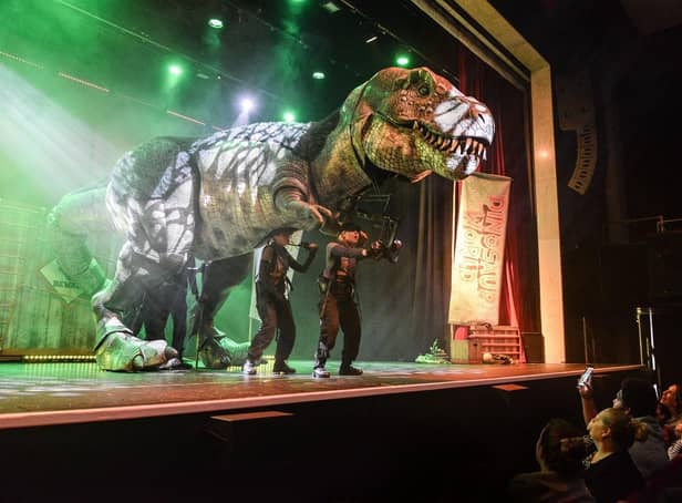 Dinosaur World Live is a treat for families in the area (Photo by Robert Day)