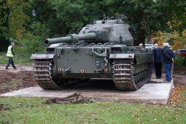 Thoresby Park’s military museum takes delivery of iconic British tank