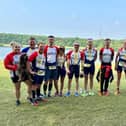 Some of the Bassetlaw triathletes at Rother Valley.