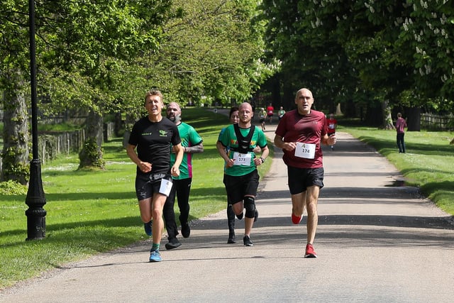 The 10km route ran through the Welbeck estate, who opened the grounds to the public for the event.