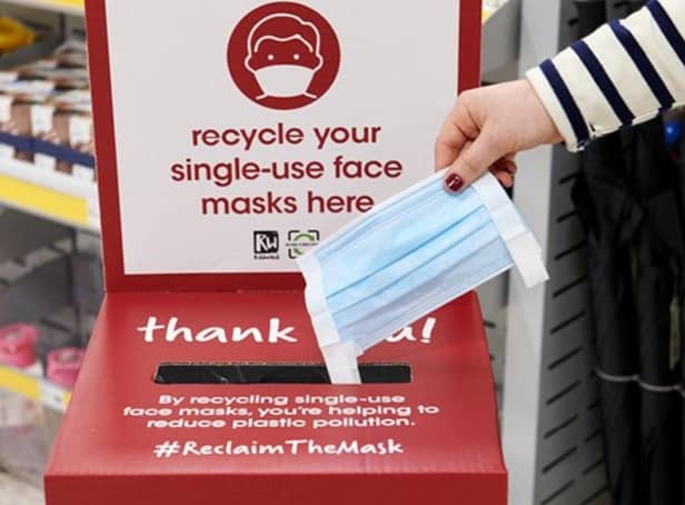 Wilko's mask recycling scheme has been extended until April