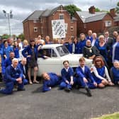 Worksop Light Operatic Society performed Made in Dagenham at the Acorn theatre. Councillor Tony Eaton met the cast as his last official engagement as Worksop mayor.