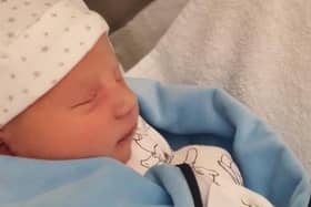 Little Brody Holland, who died at Chesterfield Royal Hospital just a day after he was born.