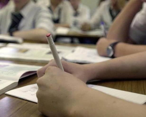 Disadvantaged pupils are falling further behind in GCSE levels, new research shows. Photo: Other