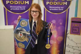 Paige Everett, student at Outwood Academy Valley, won a gold medal after competing in the Rookies category at the WKO European Championships 2022.