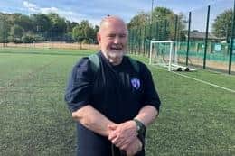 Neil Haddy, one of the original four players of walking football