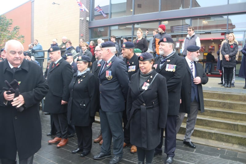 Parades and services took take place to mark Remembrance Sunday in Worksop and Retford