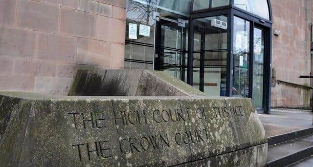 Strong appeared at Nottingham Crown Court for sentencing