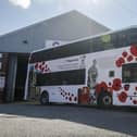 Stagecoach's Armed Forces Covenant-liveried bus