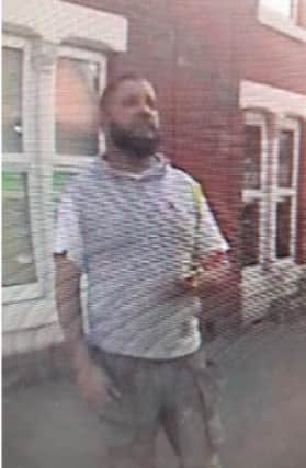 Officers from Nottinghamshire Police want to speak to this man.